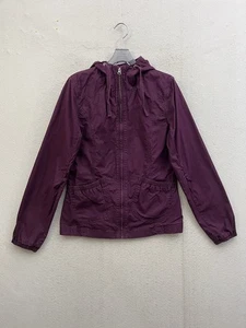 Eddie Bauer Hoodie Damen Small Lila Full Zip Baumwolle Outdoor Wandern - Bild 1 von 8