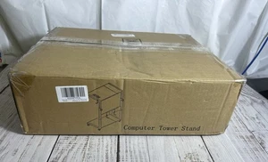 JANE EYRE Adjustable PC Tower / CPU Holder Cart — Mobile Floor Stand, New - Picture 1 of 4