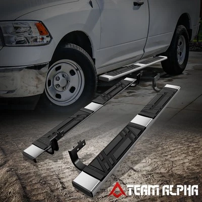 Fits 2009-2024 Ram 1500 2500 3500 Regular Cab 6.5'' Running Boards Step Bar - Image 1 of 4