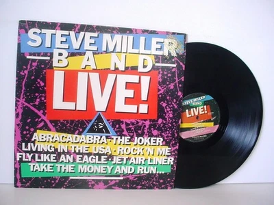 THE STEVE MILLER BAND Live PROMO LP from 1983 CAPITOL ST-12263 Promotional - Image 1 of 4