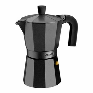 Caffettiera Italiana Monix Braisogona_M640003 Nero Alluminio 3 Kopp - Foto 1 di 1