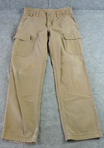 Pantalones de trabajo Duluth Trading para hombre 37x36 desgastados flexibles salón de baile carga - Imagen 1 de 18