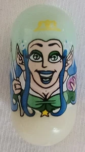 VINTAGE 2003 MIGHTY BEANZ SERIES 2 NUMBER 123 ELF QUEEN GLOW IN THE DARK BEAN - Picture 1 of 4