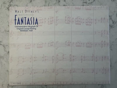 Disney’s Masterpiece FANTASIA Commemorative Lithograph 1939 (From Set) SEALED - Image 1 of 3