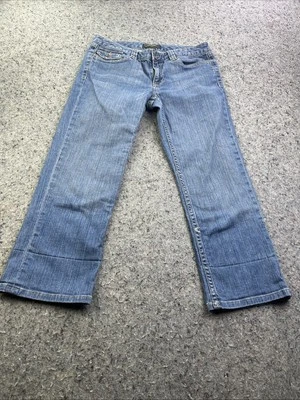 Pantalones de mezclilla vintage para mujer Banana Republic talla 10 tiro medio pierna recta Y2K - Imagen 1 de 4