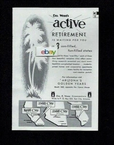 DEL E WEBB AKTIVE RUHENSTANDSGEMEINSCHAFT SONNENSTADT 3 STAATEN ARIZONA-KALIF-FLORIDA - Bild 1 von 1