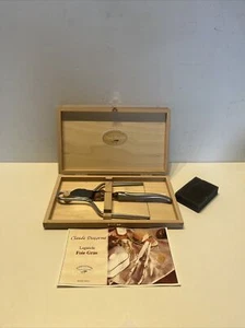 Set À Foie Gras Lyre Et Couteau Laguiole Claude Dozerme - Picture 1 of 18