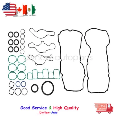 Intake Manifold Gasket Kits Fits For 11-13 Ford Edge Lincoln MKS MKT MKX MKZ Foto 1 de 4