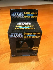 MGA (SW-3124) Star Wars Darth Vader AM / FM Battery Operated Clock Radio - Picture 1 of 2