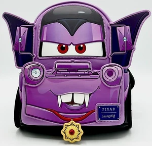 Loungefly Mater Vampire Mini Backpack Disney Pixar Cars Tow Truck Cosplay Bag - Picture 1 of 11