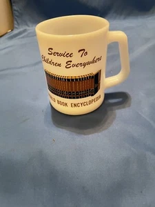 World book encyclopedia vintage mug service to children everywhere rare! - Picture 1 of 6