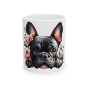 French Bulldog Dog  Adorable Dog Lover's Ceramic Mug,  Pet Lover - Picture 1 of 13