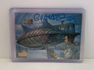 Star Wars Vehicles Card #14 Signed by Brandon Peterson - Picture 1 of 4