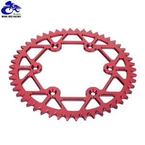 For Honda CRF450R CRF250R 04-2023 Aluminum 50T Rear Sprocket CR125/250R CRF450X - Imagen 1 de 2