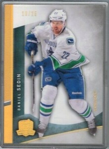 2012-13 Upper Deck The Cup Daniel Sedin Gold Base #'ed 10/25
