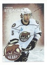 2013-14 Hershey Bears (AHL) Tyson Strachan (Cardiff Devils)