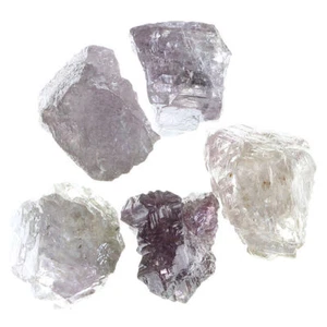 Lotto diamanti traslucidi per anello grezzi naturali sciolti grezzi 1,11 carati colore rosa traslucido - Foto 1 di 1