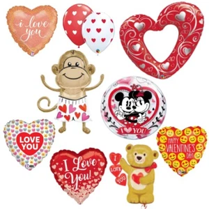 Love Valentines Day Romance Balloons - Foil & Latex - Picture 1 of 39