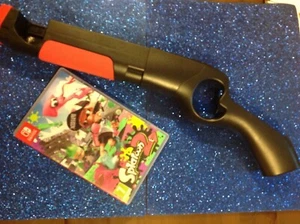 Nintendo Switch Game Splatoon 2 Game) And switch gun Controller holder - Picture 1 of 8