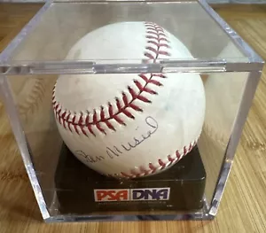 Stan Musial Signed Autographed OML Baseball St Louis Cardinals PSA/DNA Auto 8.5 - Picture 1 of 9