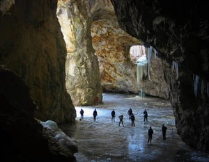 Höhle Hockey Teich Hockey Derry Quebec Kanada Farbe 8 x 10 Bild Foto - Bild 1 von 1
