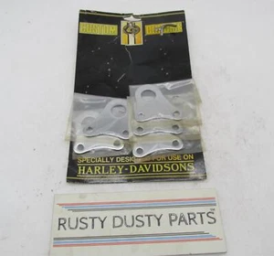 (1) Single Harley Davidson Custom Chrome Key Switch Bracket Plate 15-103 - Picture 1 of 5