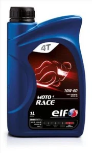 201737 1 LITRO OLIO ELF MOTO 4 RACE 10W60 PER MOTORI A 4T - Foto 1 di 5