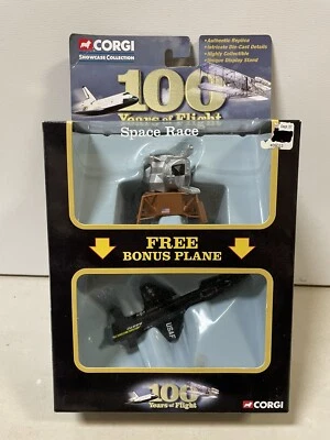 Corgi Space Race 100 Years of Flight Planes Lunar Module Eagle & Space Shuttle - Image 1 of 4