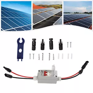 Interruttore sezionatore solare fotovoltaico IP65 impermeabile circuito fotovoltaico isolatore 32Amp - Foto 1 di 20