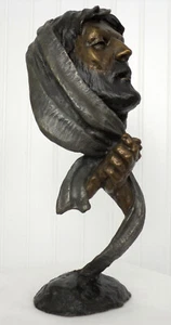 Mark Hopkins Prayer Bronze Sculpture/Statue Signed and Numbered 12" x 5" - Picture 1 of 9