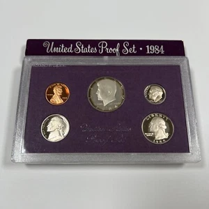 1984 United States Mint Proof Set in Original Packaging | Combined Shipping - Picture 1 of 6