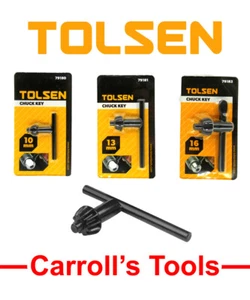 TOLSEN Chuck Key > 10mm, 13mm, 16mm - Picture 1 of 5