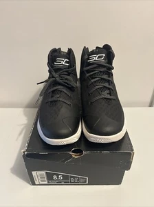 Taglia 8,5 - Under Armour Curry 3Zer0 Nero Nuovo mai indossato scatola danneggiata - Foto 1 di 14
