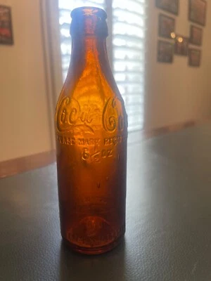 BOTELLA DE REFRESCO COCA COLA LADO RECTO ÁMBAR ENGLEWOOD TENN. CLASIFICACIÓN R R por Porter Foto 1 de 4