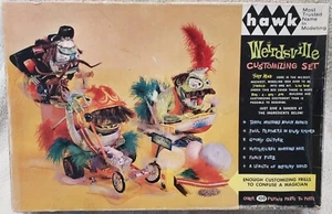 RARE HAWK 1964 WEIRD OHS WEIRDSVILLE MODEL KIT GIFT SET CONTENTS SEALED! - Picture 1 of 13