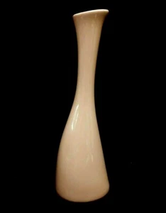 Jarrón de flores vintage Cottage Collection Pink Bud 11" de alto shabby chic - Imagen 1 de 4
