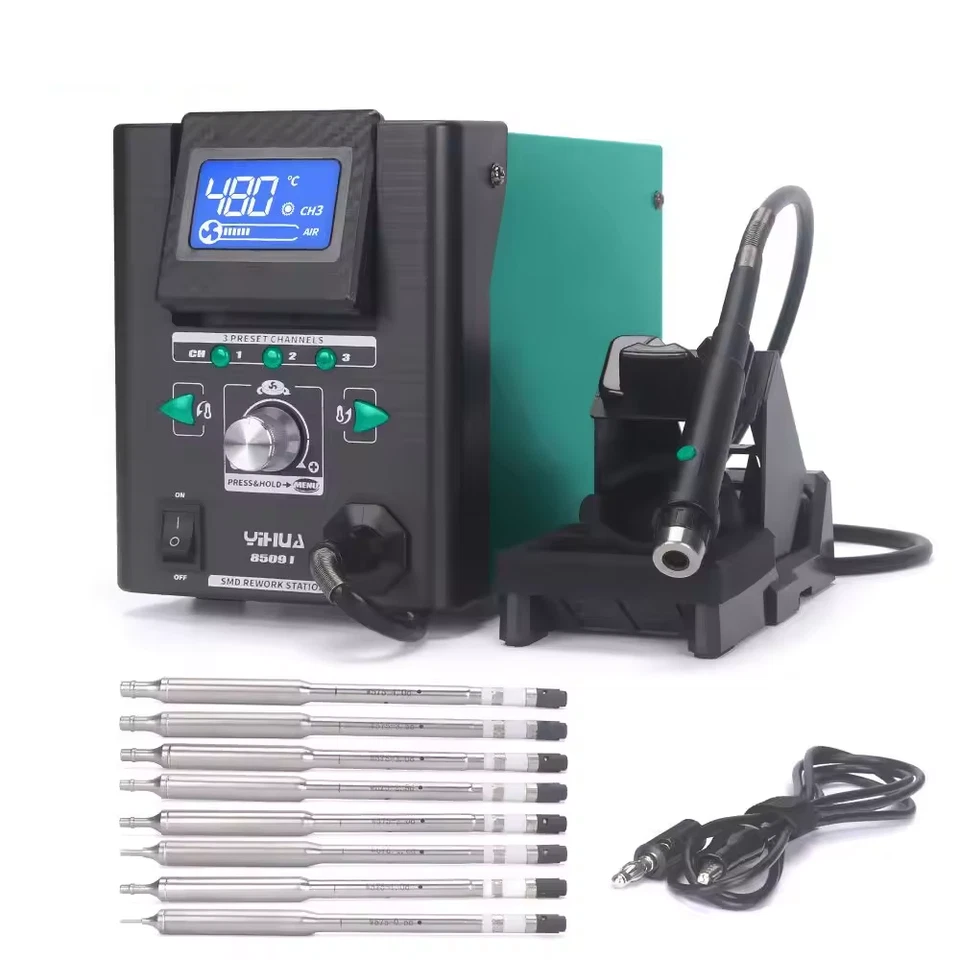 YIHUA 8509-I High-Precision Hot Air Rework Station Digital Desoldering Station - Image 1 of 4