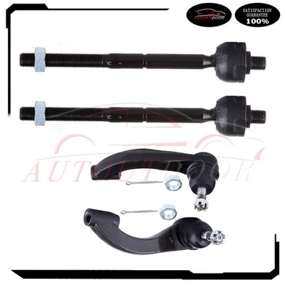 4 piezas para Dodge Stratus 01-2006 nuevo kit de extremo de barra de amarre exterior interior delantero izquierdo derecho Foto 1 de 4