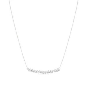 Damen-Diamantanhänger 2,10 kt Birnenschliff IGI-zertifiziert im Labor gezüchtet 14 kt Weißgold - Bild 1 von 14
