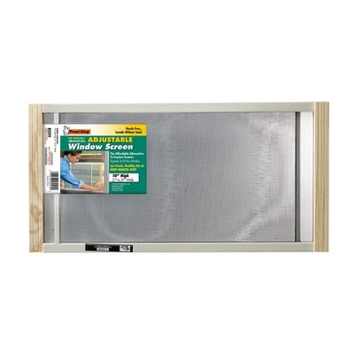 Frost King AWS1037SP WB Marvin Adjustable Window Screen, Natural - Image 1 of 4