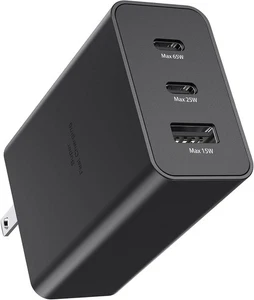 Tête de charge rapide Samsung 65W Super Rapide A+CC 3 ports - Photo 1 sur 4
