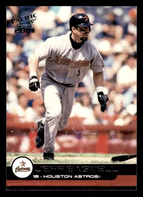 2001 Pacific #179 Jeff Bagwell Hobby LTD #/70 - Image 1 of 2