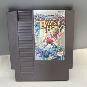 Nintendo NES Game Only The Adventures Of Bayou Billy 