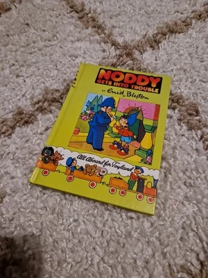 Noddy Gets Into Trouble Enid Blyton Hardback Book - Image 1 of 3