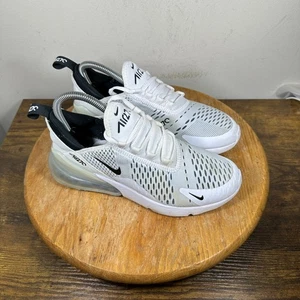 Nike Air Max 270 Women's Running Shoes White Black Size 7.5 AH6789-100 - Picture 1 of 10