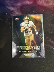 2023 Panini Prizm - Prizmatic Silver Prizm #14 Christian McCaffrey - Picture 1 of 1