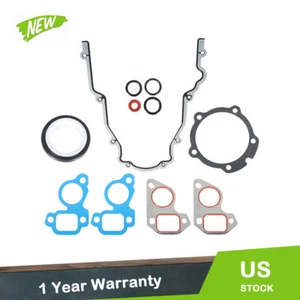 Timing Cover Gasket Set LS1 LS2 LS3 Front For GM Chevy LS Vortec 4.8 5.3 5.7 6 - Foto 1 di 10