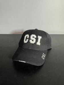 CSI Adjustable/Slider Cap/Hat - Black - Crime Scene Investigation TV CBS - Picture 1 of 4