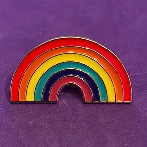 Pin, Badge, Anstecker, Regenbogen - Bild 1 von 2