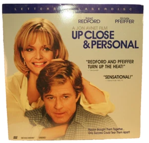 Laserdisc $ * Up Close And Personal * Robert Redford Michelle Pfeiffer Letterbox - Picture 1 of 2